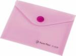 Panta Plast Pungă pentru documente A6, PP, patent, 160 microni, PANTA PLAST, roz pastelat (0410-0052-13)