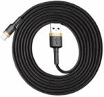 Baseus Cafule Cablu USB Lightning 1.5A 2m (KBCAL24A1GDBK) #gold-black (KBCAL24A1GDBK)