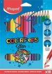Maped Color`Peps Set de creioane colorate triunghiulare (18 bucăți) (183218FC)