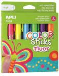 APLI Kids Set creion tempera fluorescentă 6 buc (14404)