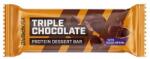 BioTechUSA Fehérjeszelet, gluténmentes, 50g, BIOTECH USA "Protein Dessert Bar", Triple Chocolate (KHEBIOUSA70) - officesprint