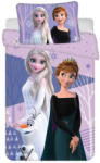  Disney Jégvarázs Purple gyerek, ovis ágyneműhuzat 100×135 cm, 40×60 cm (JFK034835) - oliviashop