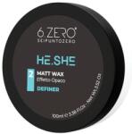  6. ZERO He. She Matt Wax 100ml
