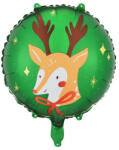 Partydeco Karácsonyi lufi 18" 45cm Rénszarvas (LUFI147175)
