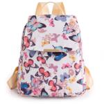 Dollcini Női Hátizsák Kollekció - Vízálló, Többcélú Táska Utazáshoz - Színes pillangó (428223)