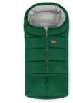 Petite&Mars - sac de iarna pentru carucior, landou sau scaun auto jibot, 100x48 cm, impermeabil, cu elemente reflectorizante, extensibil, 3 in 1, green