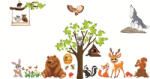 Eosette Sticker copii - Animale in padure - 230x140 cm