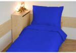 Brotex Lenjerie de pat din bumbac simplu 140x200 cm - Albastru închis Lenjerii de pat bebelusi‎, patura bebelusi