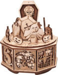 Wood Trick Puzzle 3D, cutiuta muzicala, din lemn, Caruselul Familiei Adams, 73 piese (WDTK067)