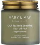 Mary & May Mască facială de curățare cu efect calmant - Mary & May Cica Tea Tree Soothing Wash Off Pack 30 g Masca de fata