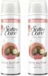 Gillette Satin Care Shea Butter gel de ras pentru femei 2x200ml (81514357)