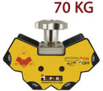 GYS D70.120M echer cu magnet 45 °/60 °/75 °/90 °/105 °/135 ° | 70 kg (047082)