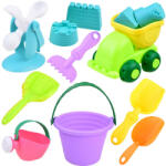 Inlea4Fun Homokozó készlet vödörrel és formákkal Inlea4Fun SAND TOYS (JO-ZA4023)