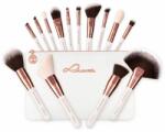 Luvia Cosmetics Accesorii Essential Brushes - Feather White Set Pensule ă