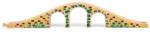 Bigjigs Toys Pod șină de lemn (DDBJT111) Trenulet