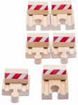 Bigjigs Toys Bare de protecție Bigjigs 6 buc (DDBJT161) Trenulet