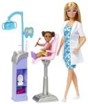 Mattel Barbie, Dentist, set de 2 papusi si accesorii Papusa Barbie