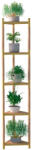 EHA Stand etajera flori, 30 x 30 x 156, lemn cu metal, EHA - 156 cm (10463) Raft