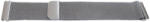  Bratara milaneza argintie cu inchidere magnetica QR 18mm -56987 - ceas-shop