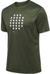 Hummel Tricou Hummel HMLACTIVE COURT PL JERSEY S/S - Verde - L