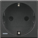 Legrand Priza schuko Axolute Bticino 2M iluminabila antracit HS4141 (HS4141)