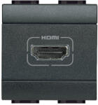 Legrand Priza conector HDMI Living Light Bticino 2M antracit L4284 (L4284)