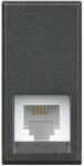 Legrand Priza telefon RJ11 Axolute Bticino 1M antracit HS4258 11N (HS4258/11N)