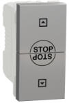 Schneider Electric Intrerupator jaluzele 1M Schneider Noua Unica aluminiu NU310830SC (NU310830SC)
