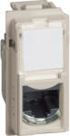 Legrand Priza RJ45 UTP CAT5E 1M Living Now Bticino nisip KM4279C5E (KM4279C5E)