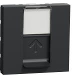 Schneider Electric Priza RJ45 CAT5 UTP 2M Schneider Noua Unica antracit NU341154 (NU341154)