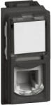 Legrand Priza telefon RJ11 1M Living Now Bticino negru KG4258RJ11 (KG4258RJ11)