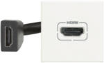 Legrand Priza conector HDMI Axolute Bticino 2M alb HD4284 (HD4284)