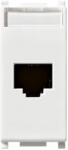 Vimar Priza RJ45 UTP Cat6 1M Vimar Plana alb 14339.13 (14339.13)