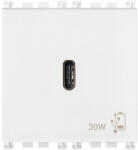 Vimar Priza USB tip C PD 30W 2M Vimar Arke alb 19298. B (19298.B)