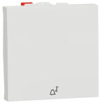 Schneider Electric Intrerupator revenire simbol sonerie 2M Schneider Noua Unica alb NU320618C (NU320618C)