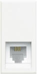 Legrand Priza telefon RJ11 Axolute Bticino 1M alb HD4258C11N (HD4258C11N)