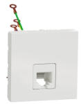 Schneider Electric Priza telefon RJ12 2M Schneider Noua Unica alb NU349718 (NU349718)