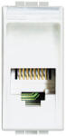 Legrand Priza telefon RJ11 Living Light Bticino 1M alb N4258 11N (N4258/11N)