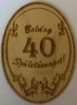  Fa címke ovál évsz. 40