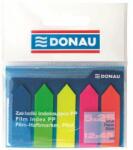Donau Etichetă de marcare, plastic, în formă de săgeată, 5x25 coli, 12x45 mm, DONAU, culoare neon (7556001PL-99)