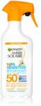 Garnier Ambre Solaire Sensitive Advanced Kids Spray protecție solară foarte ridicată pentru pielea sensibilă a copiilor SPF 50+ 270ml (C6881100)