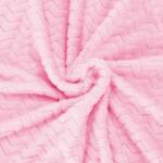Springos Pătură Springos 160x200cm #pink (HA7142) Patura