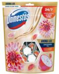 Domestos Toilet Freshener Block Aroma Lux Dahlia Flower & Dragon Fruit (4x55g) (8720182154279)
