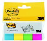 3M Etichetă de marcare 3M POSTIT, hârtie, 4x50 coli, 20x38 mm, 3M POSTIT, ultra mixtă (7100191580)