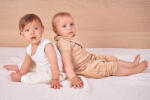 Bio Baby Плюшени бебешки потури Bio Baby в екрю (97218204)