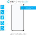 FixPremium FullCover Glass - Geam securizat pentru Motorola Moto E40