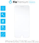 FixPremium Glass - Geam securizat pentru iPhone 6, 6s, 7, 8, SE 2020 & SE 2022