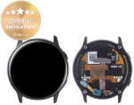 Samsung Galaxy Watch Active R500 - Ecran LCD + Sticlă Tactilă + Ramă (Black) - GH82-18797A Genuine Service Pack, Black