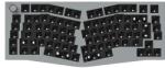 KEYCHRON Q10 (Alice Layout) QMK RGB Knob Barebone tastatură ISO gri (Q10-F2)