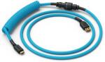 GLORIOUS USB-C Cablu spiralat albastru deschis (GLO-CBL-COIL-EB)